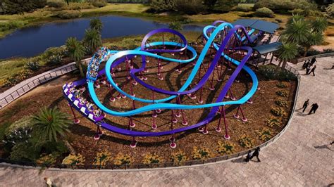 Six Flags Over Georgia Premiers New Racing Coaster Low Profile