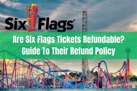 Six Flags Refund Ticket
