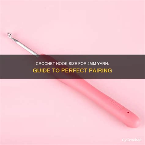 Size 4mm Crochet Hook