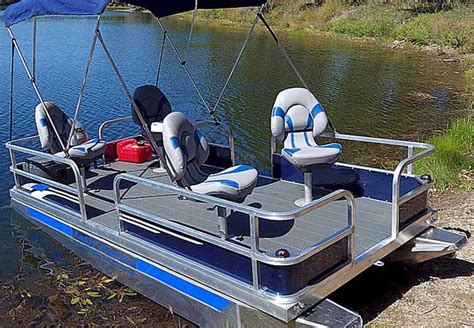 Size of Mini Pontoon Fishing Boats