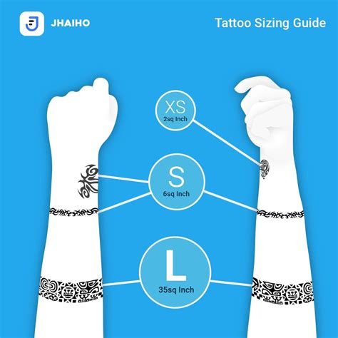 Sizes For Tattoos