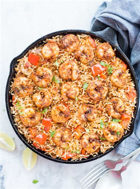 Sizzling Cajun Shrimp and Rice Skillet