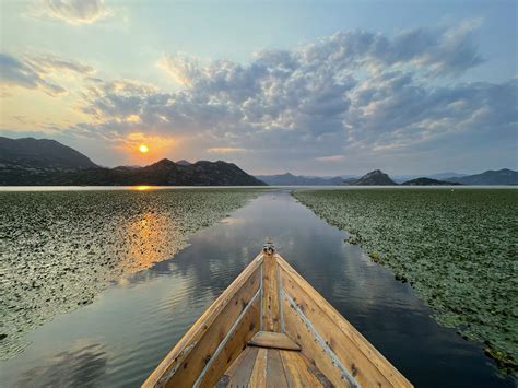 Skadar Lake Sunset