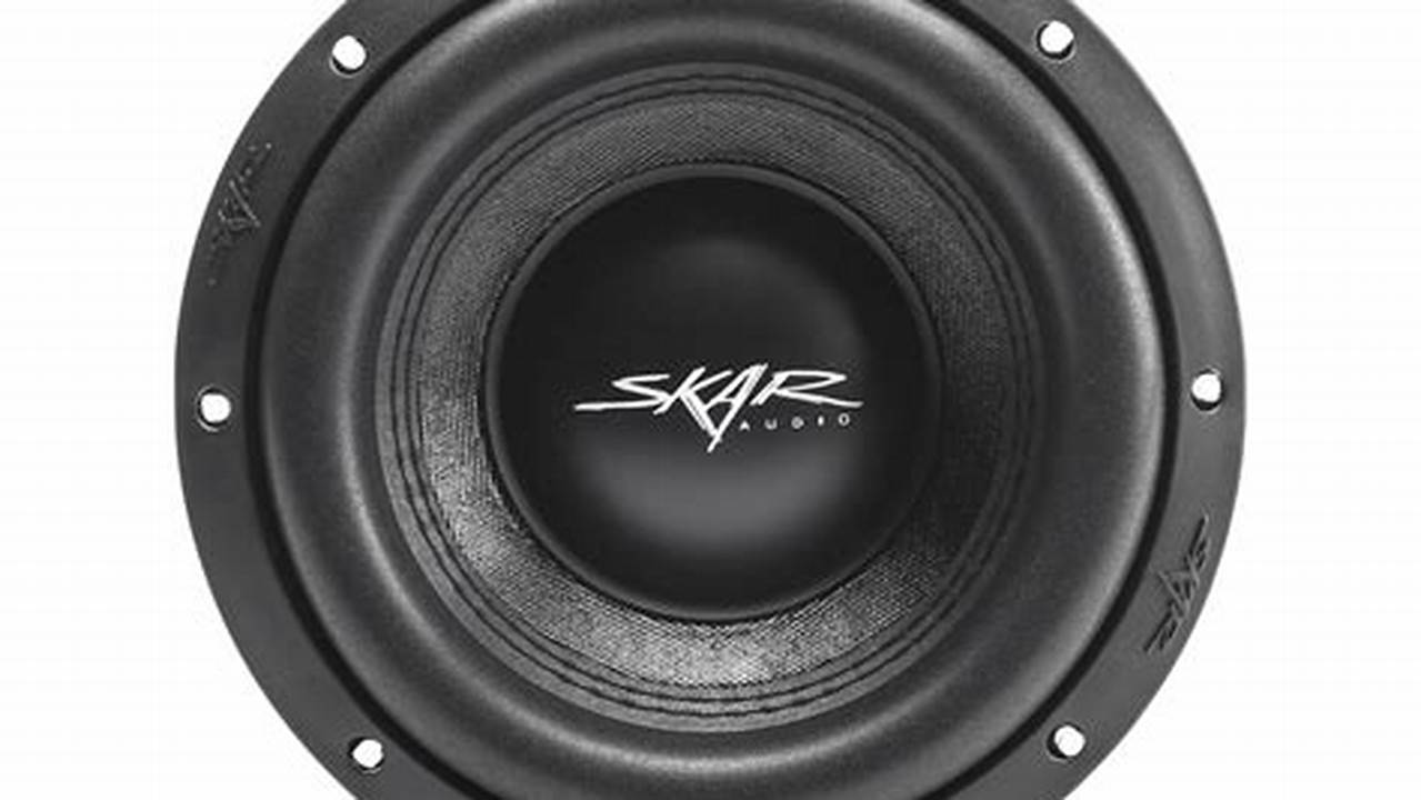 Skar Audio 8 Inch Subwoofer: A Comprehensive Review