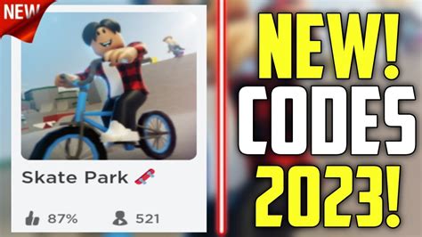 Skate Park Codes - Roblox - June 2023 -