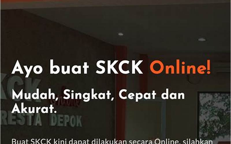 Skck Online Depok Application Status