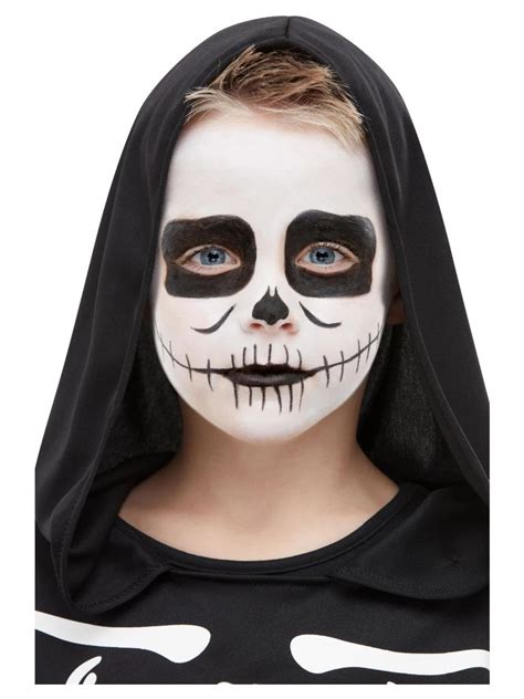 Skeleton Face With Makeup