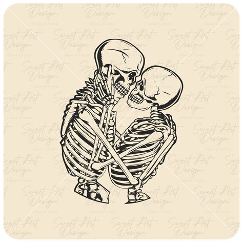 Skeleton Love Tattoo