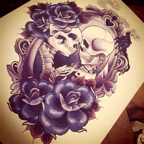 Skeleton Lovers Tattoo