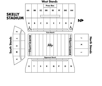 Skelly Stadium Seating Chart