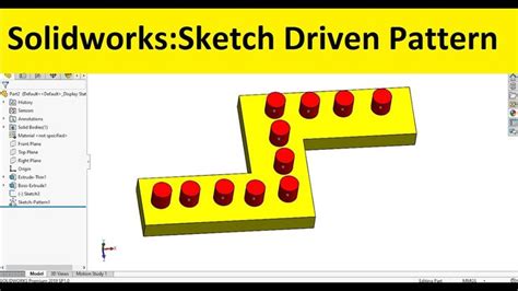 Sketch Driven Pattern Solidworks