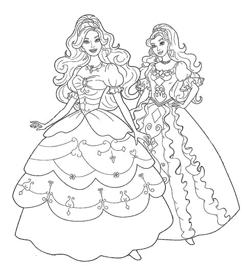 Sketsa Barbie