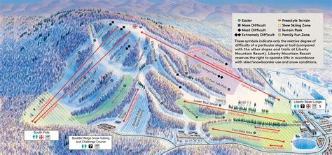 Ski Liberty Trail Map