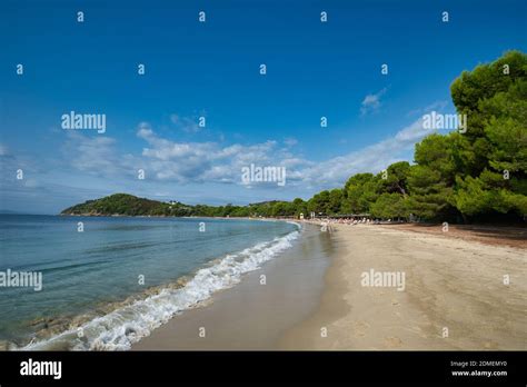 Skiathos crowded beach