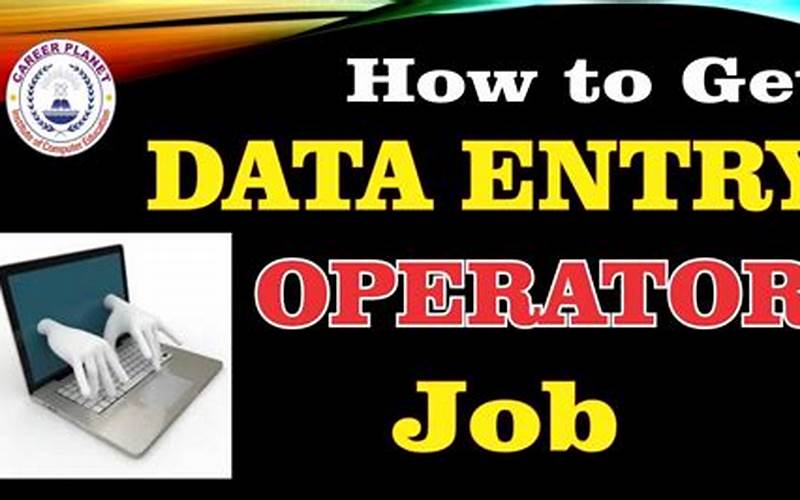 Skills Required For Data Entry Jobs In Hindi