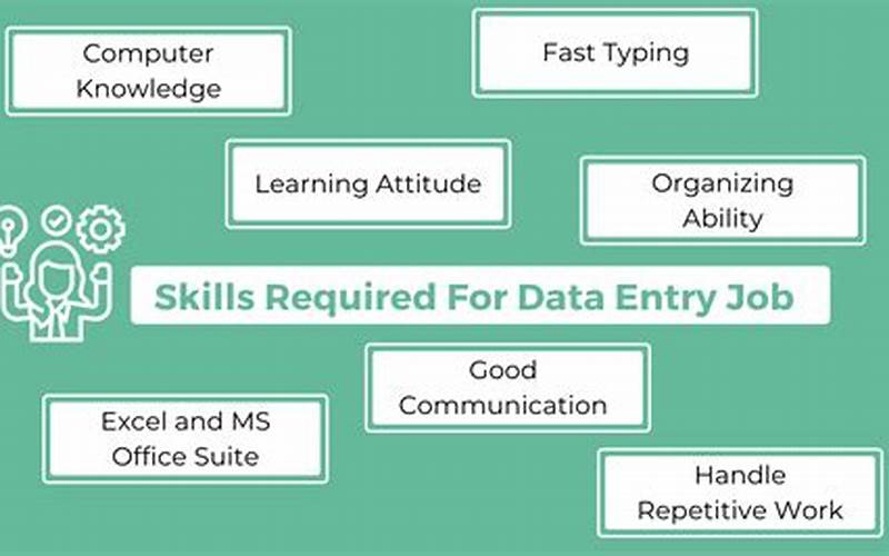 Skills Required For Data Entry Jobs