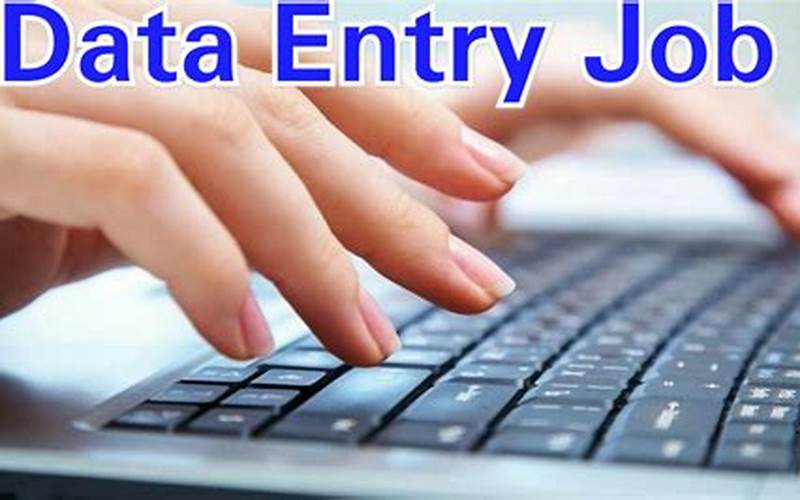 Skills Required For Online Data Entry Work