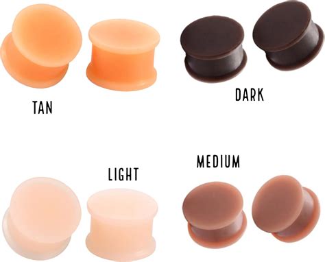 Enhance Your Style and Comfort with Skin-Toned Ear Plugs: The Perfect Accessory for Any Occasion!