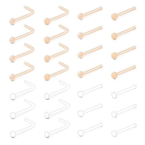 Sparkle and Shine with Our Skin Colored Nose Stud - The Secret to Effortless Elegance