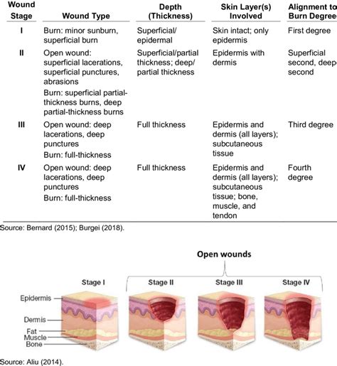 Skin Cut Depth Chart