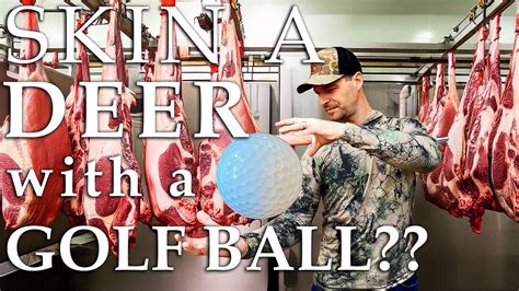Unleash Your Inner Pro: Experience the Luxurious Smoothness with Skin Deer Golf Balls