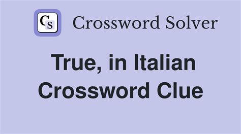 Unlock the Secret to Flawless Skin with this Italian Crossword Clue