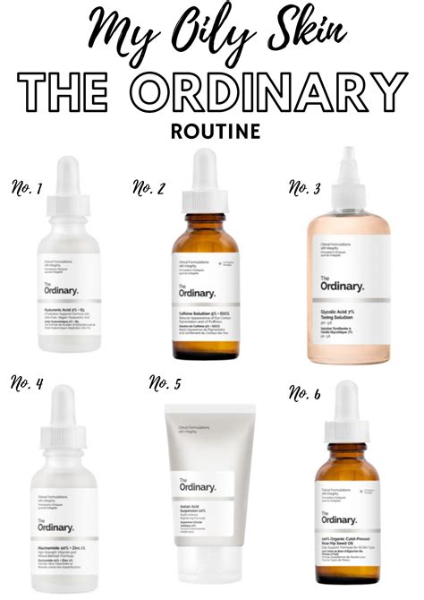Skin Routine The Ordinary