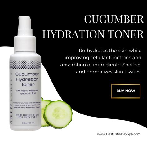 Revitalize Your Skin with the Soothing Power of Skin Script's Cucumber Hydration Toner