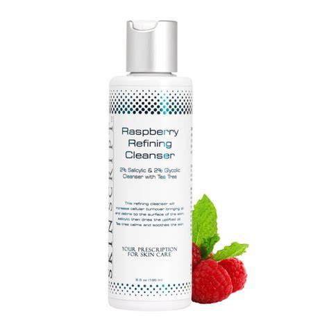 Experience the Joy of Flawless Skin with Skin Script Raspberry Refining Cleanser
