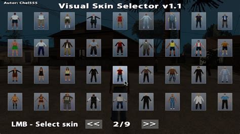 Unlock Your True Character with Skin Selector: Elevate Your GTA SA Experience Today!
