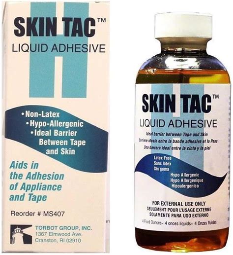 Get unstoppable performance – Keep your skin barriers in place with Skin Tac Liquid Adhesive.