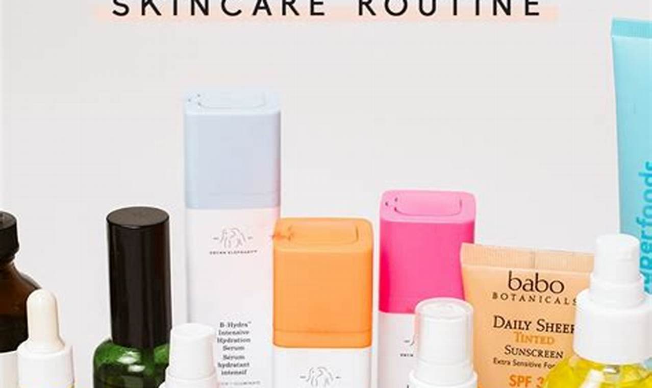 Skincare routines products pregnancy-safe