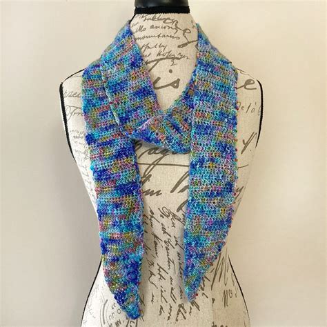 Skinny Crochet Scarf