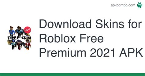 Skins for Roblox Free Premium 2021 APK for Android Download