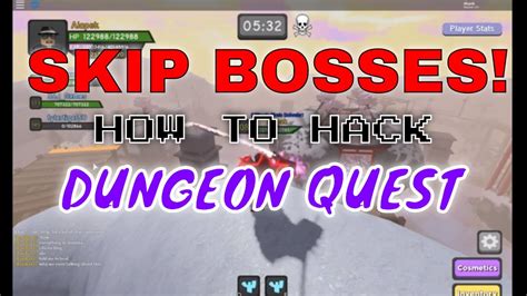 Skipping Bosses! How to Hack Dungeon Quest Roblox - YouTube