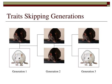 Skipping generations