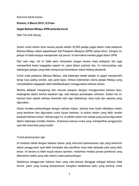 Skrip Debat Pembangkang