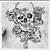 Skull Music Tattoo Designs