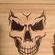 Skull Wood Carving Template