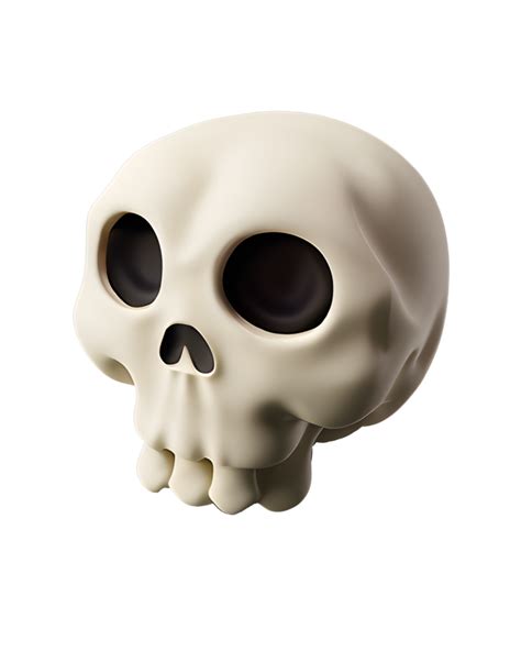 Skull 3D PNG
