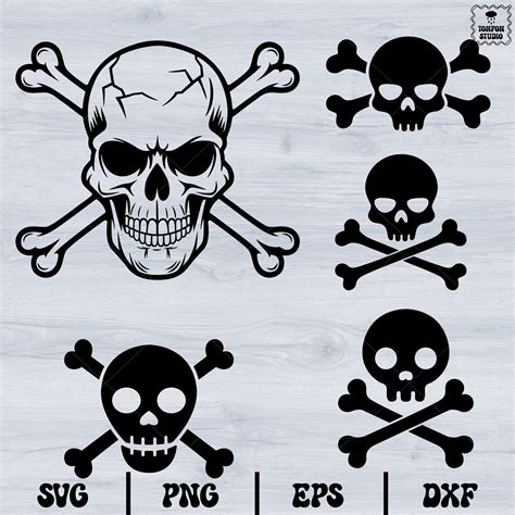 Unleash Your Inner Pirate with the Best Skull and Bones SVG Collection