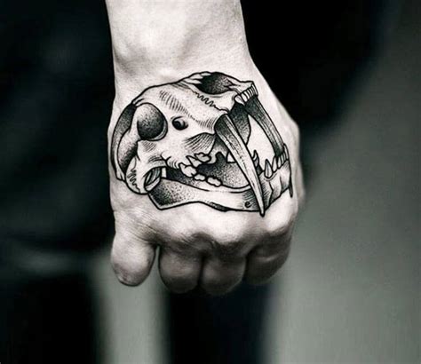 Skull Animal Tattoo