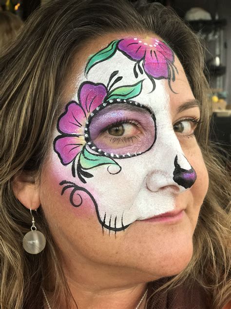 Skull Face Painting