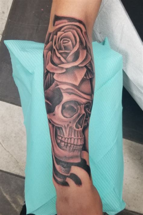 Skull Forearm Tattoos