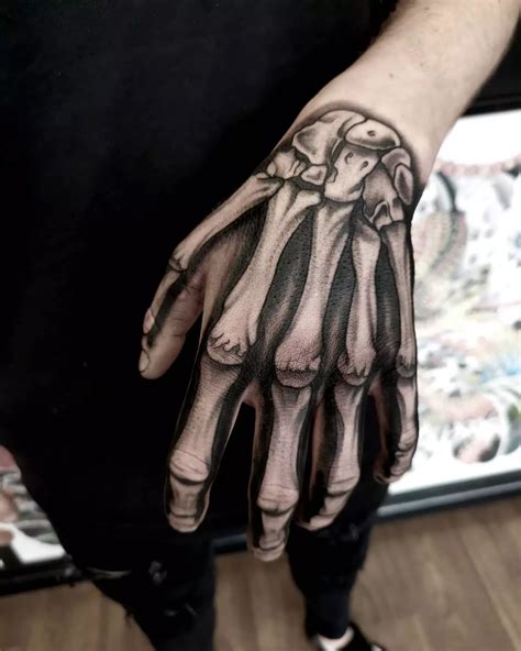 Skull Hand Tattoo