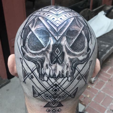 Skull Head Tattoo