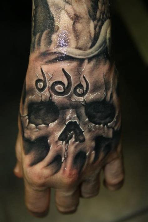 Glowing Hand Skulls Best tattoo design ideas