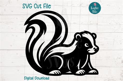 Unleash the Funk with Skunk Svg: Introducing the Ultimate Collection of Creative Skunk Designs for Your Imagination's Delight!