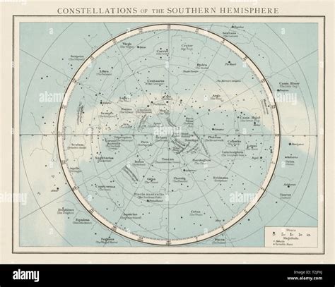 Sky Chart Southern Hemisphere