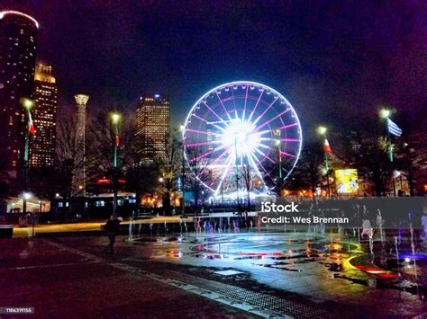 SkyView Atlanta Night